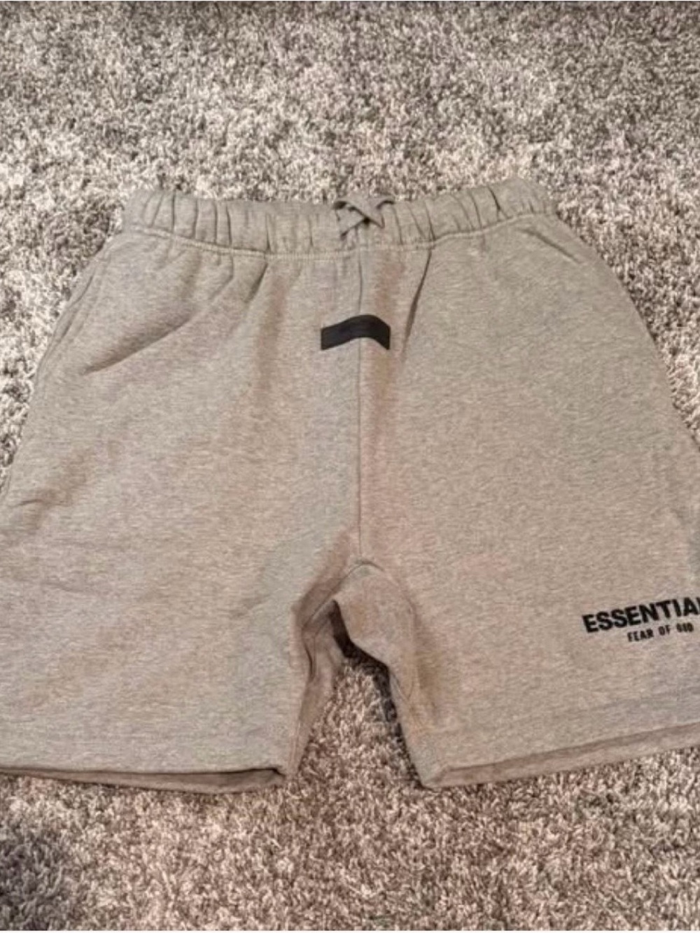 Fear of God ESSENTIALS Gray Athletic Sweat Shorts